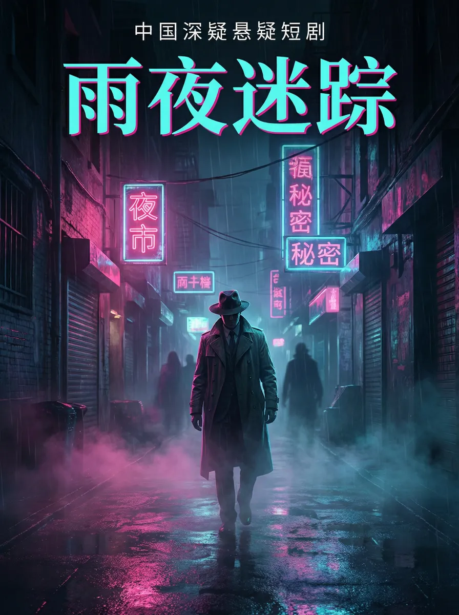 沉眠之海 悬疑追踪短剧 - 雨夜迷踪海报